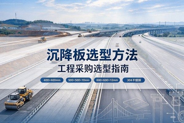 蓟州区沉降板选择方法