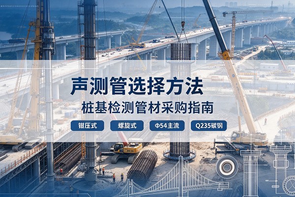 蓟州区声测管选型标准