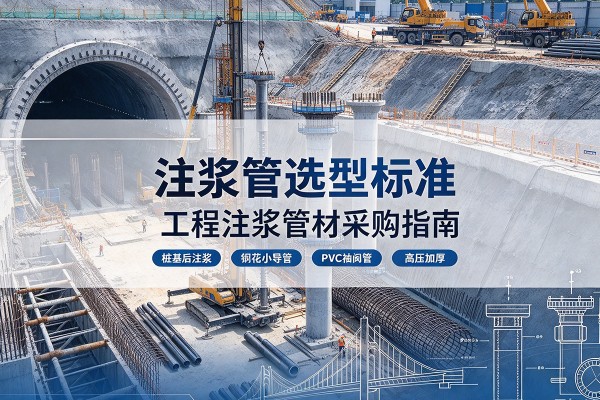 蓟州区注浆管选型标准