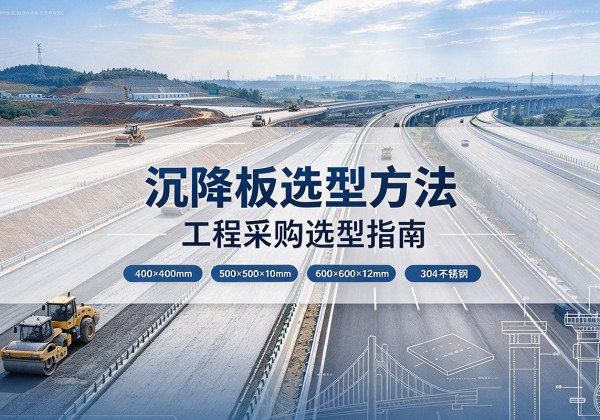 蓟州区沉降板选择方法